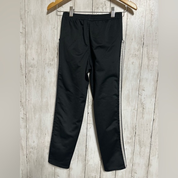 Adidas Black Joggers with White Stripes Size M - Picture 2 of 5